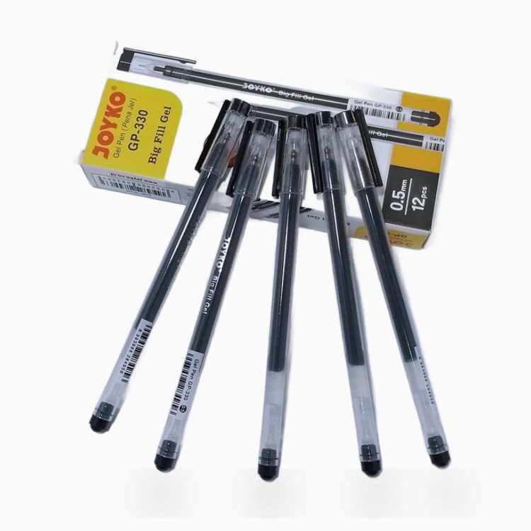 Pulpen Joyko Gel Gp-330 Hitam