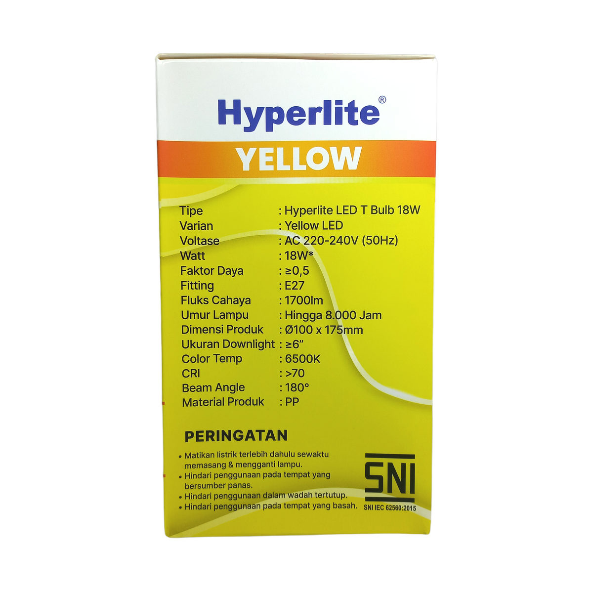 Lampu Hyperlite 18 Watt Yellow