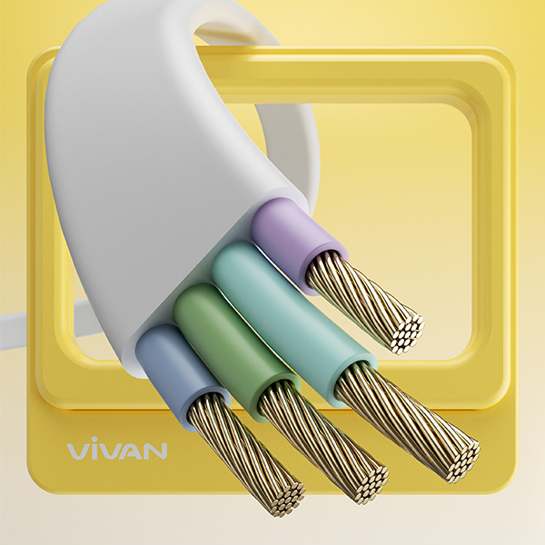 Charger Kabel Data Tipe C Vivan CBC100 II